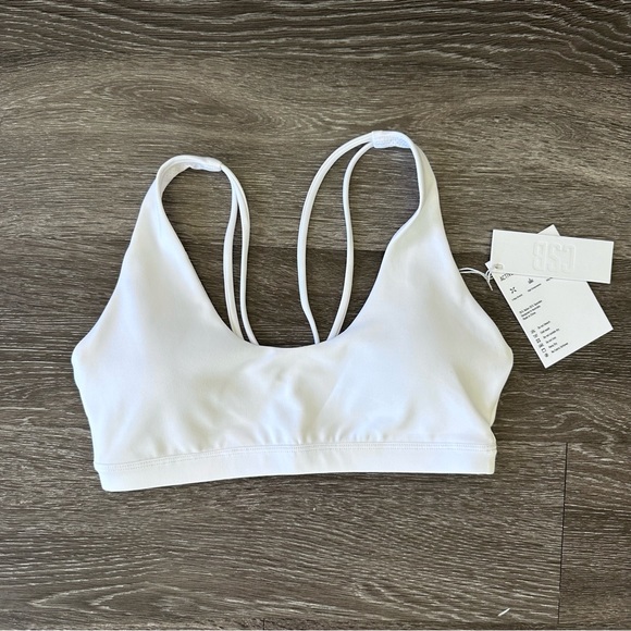 NWT CSB Activluxe Aly Crop — White - Picture 3 of 7